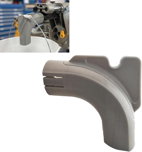 For Dewalt Miter 5-Gallon Bucket Saw Dust Collector Attachment，Reduce dust and improve work efficiency，No-Vacuum Sawdust Catcher in Saudi Arabia