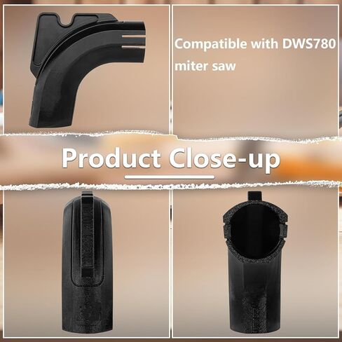 For Dewalt Miter 5-Gallon Bucket Saw Dust Collector Attachment，Reduce dust and improve work efficiency，No-Vacuum Sawdust Catcher in Saudi Arabia