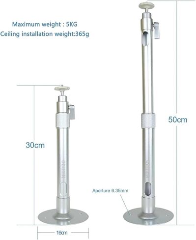 Projector Stand Ceiling Tripod Adjustable 30cm - 50cm Projection Wall Projection in Saudi Arabia