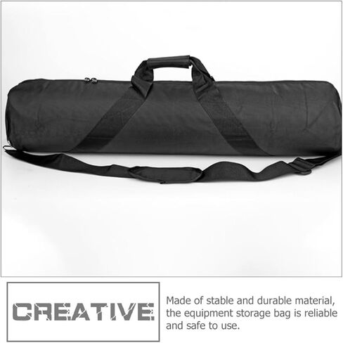 NOLITOY Oxford Cloth Tripod Bag with Shoulder Strap, Thickened Photography Carrying Case for Tripod Up to 120Cm Length, Black Sturdy Storage Bag for Photography Equipment in Saudi Arabia