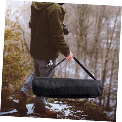 Homoyoyo Tripod Carrying Case and Camera Carrying Bag for Photographers, Lightweight 50Cm Nylon Pouch with Drawstring Closure, Portable Photography Tripod Holder for Outdoor Use, Black in Saudi Arabia