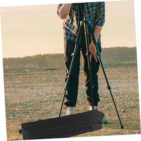 Homoyoyo Tripod Carrying Case and Camera Carrying Bag for Photographers, Lightweight 50Cm Nylon Pouch with Drawstring Closure, Portable Photography Tripod Holder for Outdoor Use, Black in Saudi Arabia
