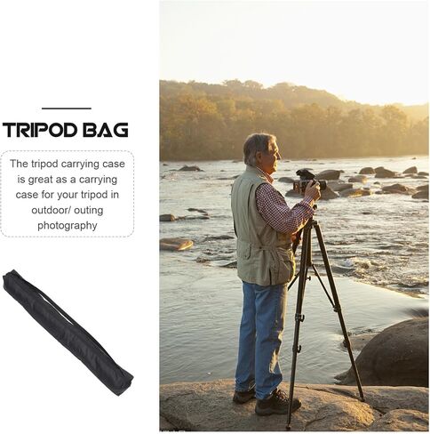 Oxford Cloth Tripod Bag with Shoulder Strap 100X10X10Cm Photography Equipment Storage Pouch Portable Carrying Case for Outdoor Camera Stands and Light Racks in Saudi Arabia