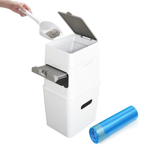 Neakasa Refill Bags for PooGuard Cat Litter Bin, 7-Layer EVOH Odor Control, 3 Rolls (16 Bags/Roll), Up to 12-Month Supply in Kuwait