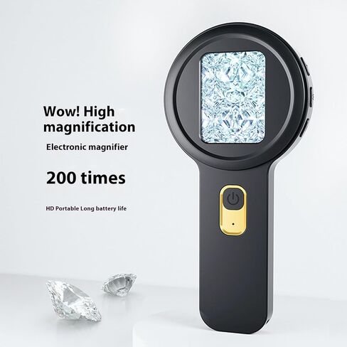 مجهر جيب تكبير عالي الدقة وإضاءة LED قابلة للتعديل مناسب لأبحاث المختبر ومراقبة الطبيعة مجهر تعليمي للطلاب in Kuwait