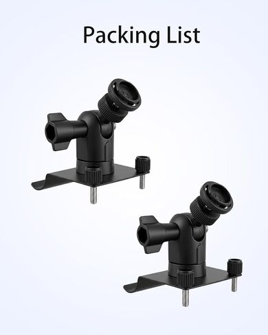 2 حزمة حامل جانبي من الفينيل متوافق مع Blink Outdoor 2K+/ Blink Outdoor 4/(الجيل الثالث) XT3/Blink XT/XT2/Mini، دعامة تثبيت قابلة للتعديل مع خطافات مشابك جانبية من الفينيل in Kuwait