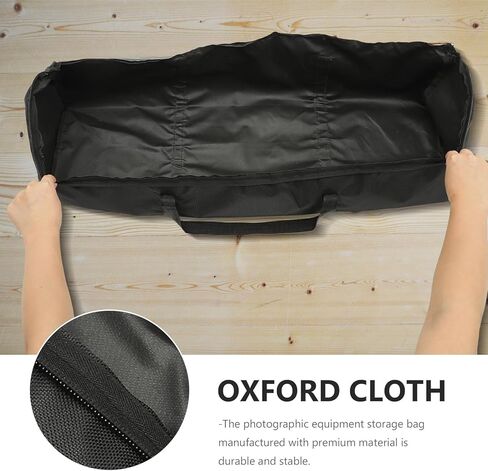 VANZACK Oxford Cloth Tripod Bag Photography Tool Carrying Pouch Portable Single-Layer Storage Case with Double Zipper for Travel and Outdoor Use (80X21X21Cm) in Saudi Arabia