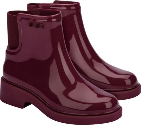 Melissa - Womens Chelsea Boot, Color Red, Size: 7 M US in Saudi Arabia