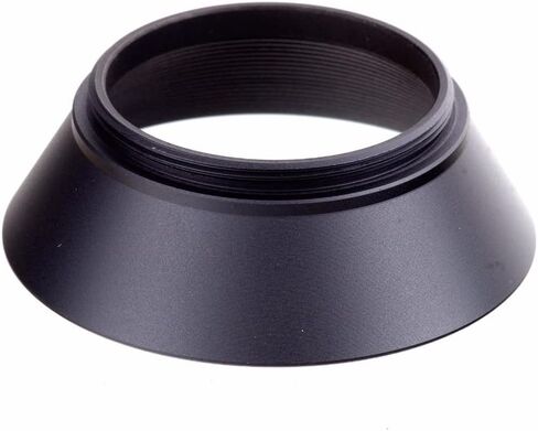 Camera Lens Hood Metal Wide Angle 30mm 30.5mm 34mm 37mm 39mm 40.5mm 43mm 46mm Horn Type for 10mm 20mm Wide-Angle Lens L(34mm) in Saudi Arabia