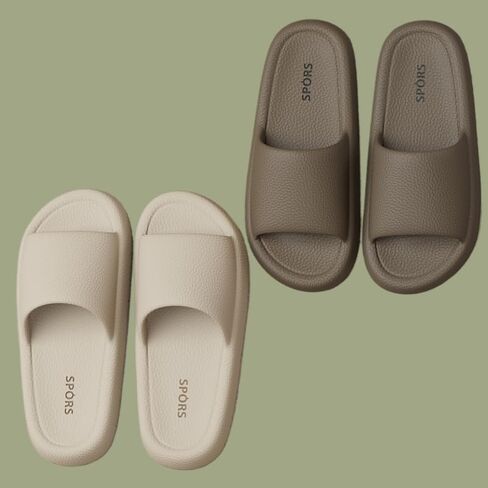 Shower Shoe Non-Slip Slipper for Men Women Open-toe Quick Drying Lightweight Dorm Slippers For Bathroom House Outdoor in Saudi Arabia