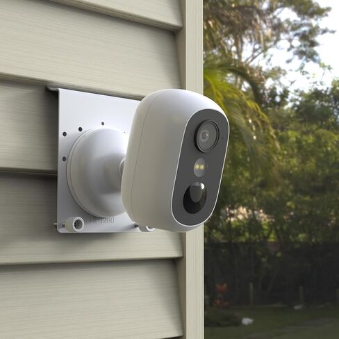 حامل جانبي من الفينيل متوافق مع كاميرا eufy Security eufyCam C35 (أبيض) in Saudi Arabia