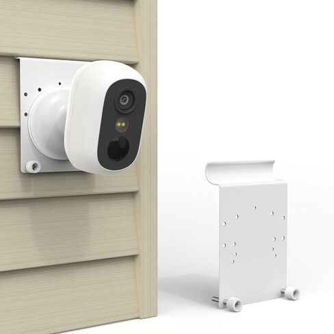 حامل جانبي من الفينيل متوافق مع كاميرا eufy Security eufyCam C35 (أبيض) in Saudi Arabia