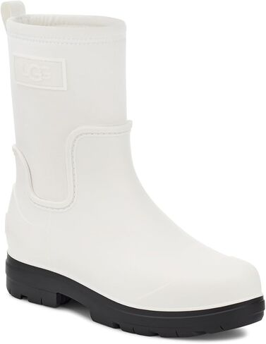 حذاء المطر Droplet متوسط ​​للنساء من UGG، أبيض، 5 in Saudi Arabia