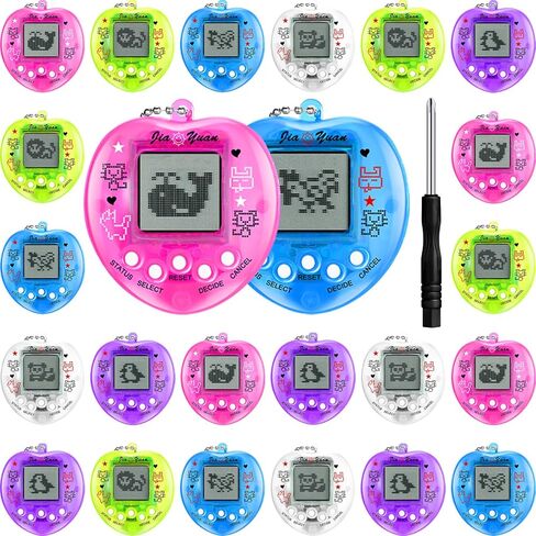 sosation 6 pcs petual pets keychain keychain digital حنين إلى حنين الحيوانات الأليفة سلسلة مفاتيح الكريسماس سلسلة مفاتيح التسعينات in Saudi Arabia
