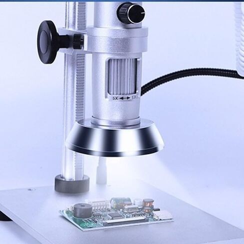 Industrial Microscope 1600W Pixel Photography Audio Video Connected to The Computer in Kuwait