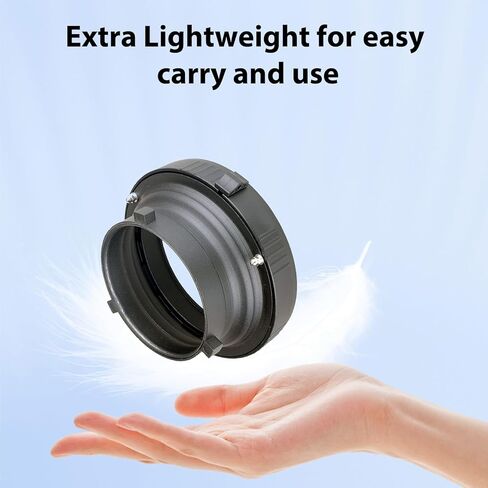 PUSOKEI to Mount Converter, Metal Adapter for Studio Lighting Accessories, Tool Free Assembly with Secure Connection for Softboxes Umbrellas Grids in Saudi Arabia