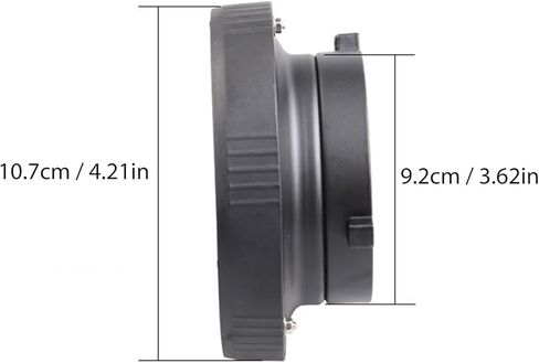 PUSOKEI to Mount Converter, Metal Adapter for Studio Lighting Accessories, Tool Free Assembly with Secure Connection for Softboxes Umbrellas Grids in Saudi Arabia