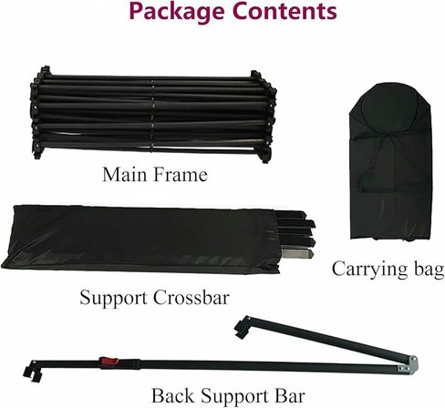 Birthday Party Pop Up Backdrop, Foldable Display Stand with Carrying Bag, Iron Frame Banner | Trade Show Display Booth | Poster Holder in Saudi Arabia
