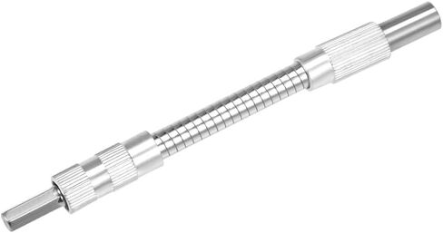 Flexible Extension Screwdriver Bit Holder Magnetic Extention Hex Shaft Screw Drill Connection Tip,5.9-inch Flex Shaft,1/4''-Hexagon Drill in Saudi Arabia