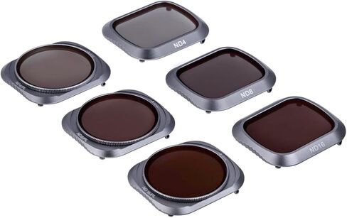 مجموعة فلاتر Aries ND لـ DJI Mavic 2 pro، 6 عبوات (CPL، UV، ND4، ND8، ND16، ND32) in Saudi Arabia