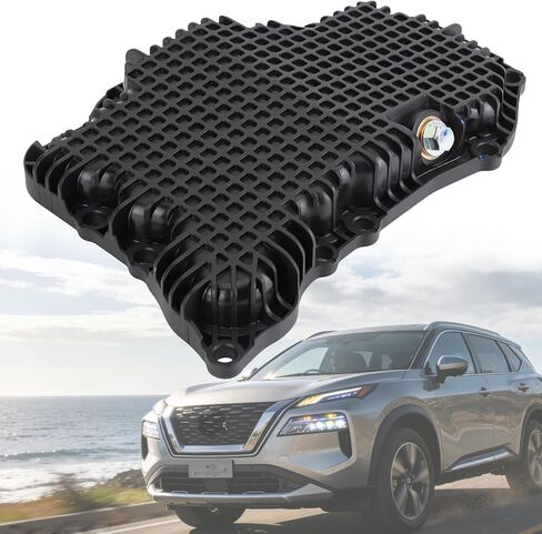 Engine Oil Pan Sump with Drain Plug and Gasket, 11110-6RC1B 111106RC1B Engine Oil Pan Gasket Set Compatible with Nissan Rogue 2023-2024 1.5 Engine in Saudi Arabia