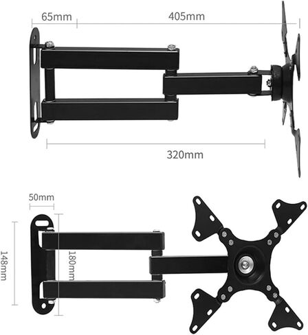 Adjustable 14 to 32 inch TV Frame Bracket Multifunctional Simple Practical Durable TV Wall Mount Bracket in Saudi Arabia