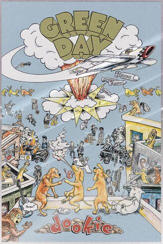 Day Green - Music Poster (Dookie - Cover الألبوم) (الحجم: 24 "× 36") in Kuwait