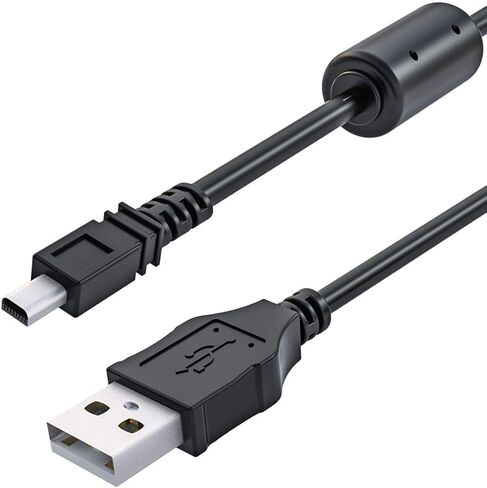 وصلة كابل USB من Guy-Tech لشاحن Nikon COOLPIX L1 L10 L100 L11 L110 L12 L14 L15 L16 in Kuwait
