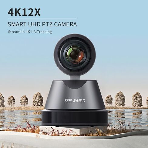كاميرا FEELWORLD 4K12X 4K PTZ 12X زووم بصري AI تتبع HDMI USB IP جهاز تحكم عن بعد يصل إلى 255 موضعًا محددًا مسبقًا in Kuwait