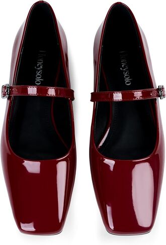 Low Heel Adjustable Strap Ballet Flats for Daily Work and Casual Wear in Kuwait