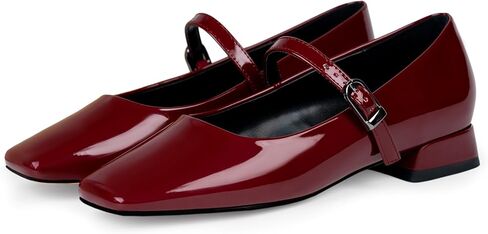 Low Heel Adjustable Strap Ballet Flats for Daily Work and Casual Wear in Kuwait