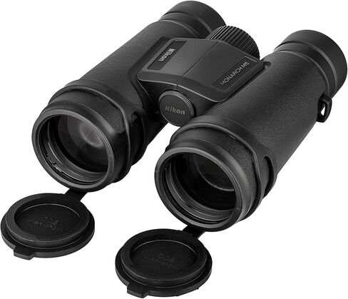 منظار نيكون مونارك M5 12x42 | مقاوم للماء، ومضاد للضباب، وبصريات خارجية عالية الطاقة (16769) + حقيبة ظهر بحزام + مصباح يدوي + طقم تنظيف + حزام تعليق + حافظة للغطاء (متجددة) in Kuwait
