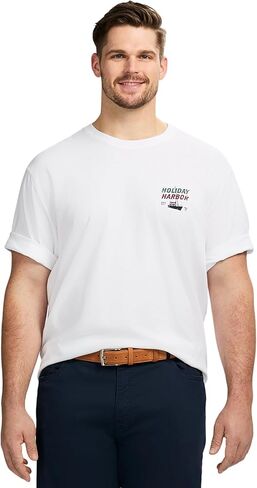 IZOD Men's Saltwater Short Sleeve Graphic T-Shirt in Saudi Arabia