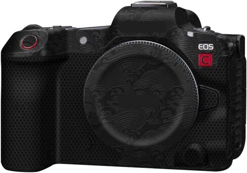 R5C Camera Cover Skin Sticker for Canon EOS R5 C Camera Protector Film Skin Anti-Scratch Protective Decoration (Shadow Camo Black) in Kuwait