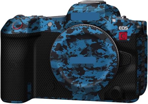 R5C Camera Cover Skin Sticker for Canon EOS R5 C Camera Protector Film Skin Anti-Scratch Protective Decoration (Shadow Camo Black) in Kuwait