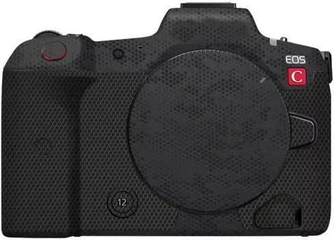 R5C Camera Cover Skin Sticker for Canon EOS R5 C Camera Protector Film Skin Anti-Scratch Protective Decoration (Shadow Camo Black) in Kuwait