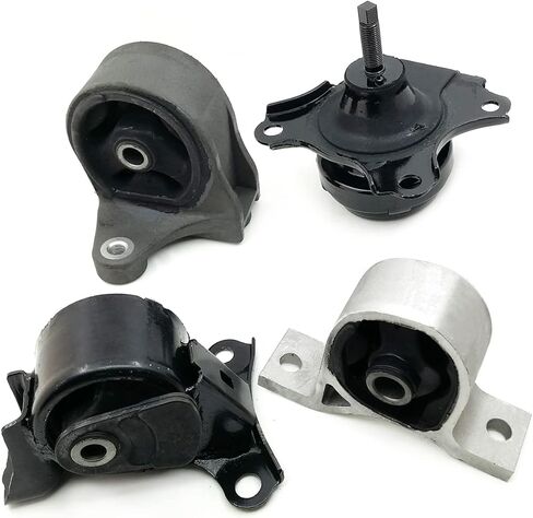 محرك المحرك 4PCS محرك ومجموعة MATTERN TRANCMISSE متوافقة مع Chevy Impala Monte Carlo لـ Buick Allure Lacrosse Regal for Oldsmobile Intrigue لـ Pontiac Grand Prix V6 3.8L A5309 ، A2866 in Kuwait