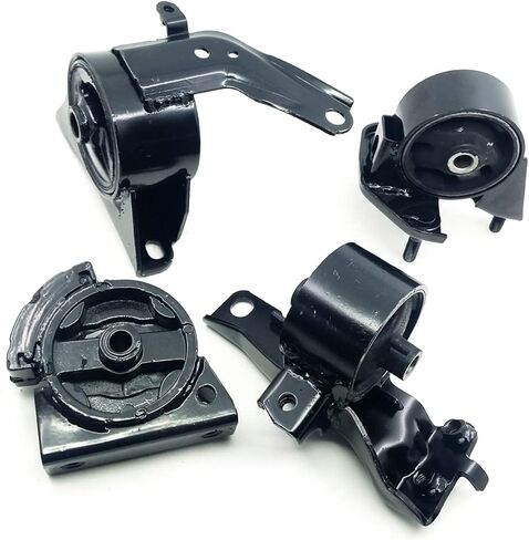 محرك المحرك 4PCS محرك ومجموعة MATTERN TRANCMISSE متوافقة مع Chevy Impala Monte Carlo لـ Buick Allure Lacrosse Regal for Oldsmobile Intrigue لـ Pontiac Grand Prix V6 3.8L A5309 ، A2866 in Kuwait