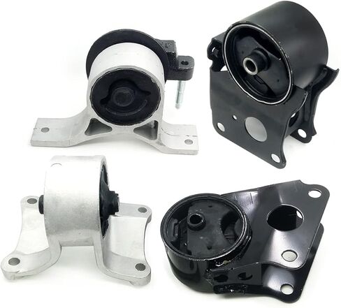 محرك المحرك 4PCS محرك ومجموعة MATTERN TRANCMISSE متوافقة مع Chevy Impala Monte Carlo لـ Buick Allure Lacrosse Regal for Oldsmobile Intrigue لـ Pontiac Grand Prix V6 3.8L A5309 ، A2866 in Kuwait