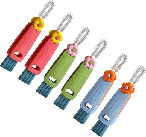 3 Pack Cup Lid Cleaning Brush Water Bottle Cleaner Brush, Bottle Brush Cleaner for Stanley Owala, Cup Bottle Cleaner Brush Set for Kitchen Bottle Mug in Saudi Arabia