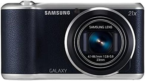 كاميرا Samsung Galaxy 2 مع نظام التشغيل Android Jelly Bean v4.3، وCMOS بدقة 16.3 ميجابكسل مع تكبير بصري 21x وشاشة LCD تعمل باللمس مقاس 4.8 بوصة (WiFi وNFC - أسود) (متجددة) in Saudi Arabia