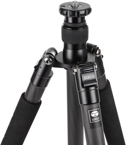 Sirui ET-1204 حامل ثلاثي للسفر من ألياف الكربون مكون من 4 أقسام، حامل ثلاثي بقفل قابل للطي مع عمود مركزي، أقصى ارتفاع 55.1 بوصة، أقصى حمل 17.6 رطل in Kuwait