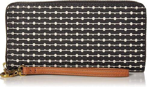Fossil Logan Zip Clutch, Cayenne in Kuwait