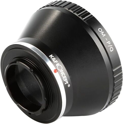 K&F Concept Lens Adapter Replacement for OM Lens Compatible with Q PQ P/Q Camera in Saudi Arabia