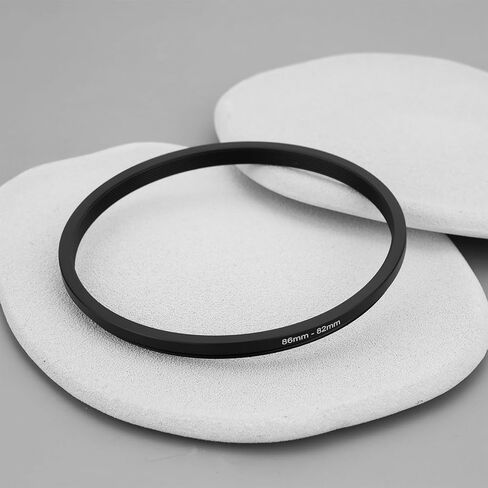 SING F LTD 2Pcs 86mm - 82mm Stepping Ring Camera Inverter Ring for SLR Camera Black in Saudi Arabia