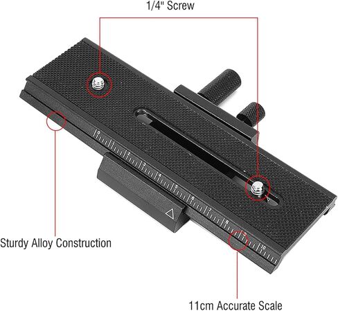 Hapivida 2 Way Macro Focusing Slider Rail with 14\ in Saudi Arabia