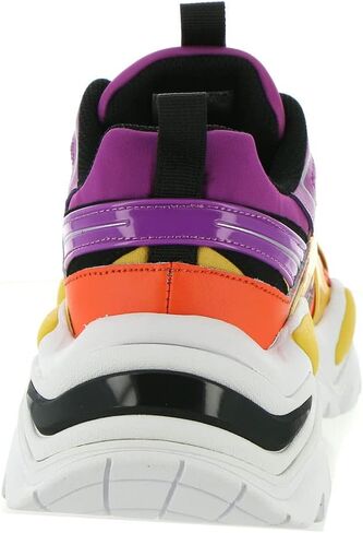 Fila Womens Electrove 2 Sneaker, Adult, Black/Electric Purple/Mandarin Red, 9 M US in Saudi Arabia