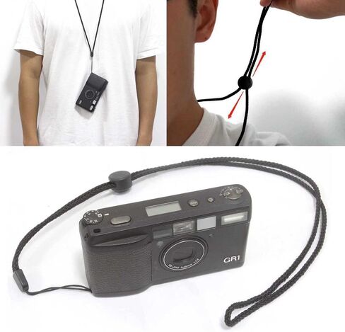 Long Neck Strap for Ricoh GR Fit for Contax T3 Olympus Mju Minolta TC1 Big Mini etc in Saudi Arabia