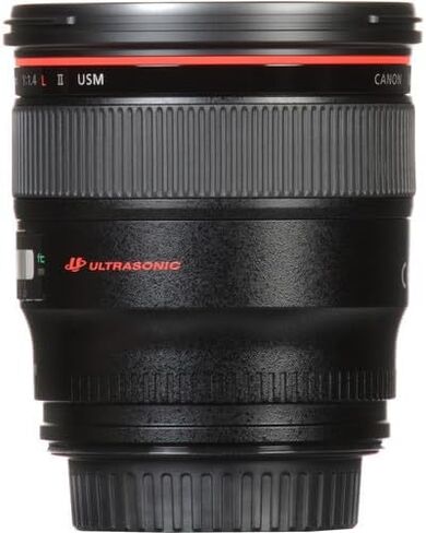 Canon EF 24mm f/1.4L II USM Lens | L-Series Wide-Angle Prime with Bright f/1.4 Aperture & Fast Autofocus | Great for Landscapes & Astrophotography (2750B002) + Adapter EF-EOS R + Bag + 64GB Card in Saudi Arabia