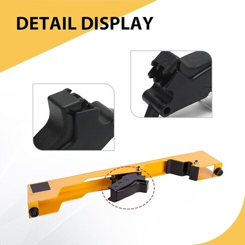 1 Set Clips with Miter Saw Mounting Brackets, Replacement for DW7231 Replacement for Heavy Duty Miter Saw Stand DW723 DWX723 DWX724 DW730 in Saudi Arabia